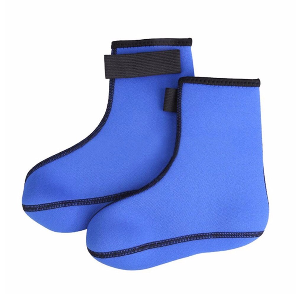 1 paar Schwimmen Surfen Tauchen Socken 3MM Neopren Schnorcheln Stiefel für Wasser Sport ED: Blau / L