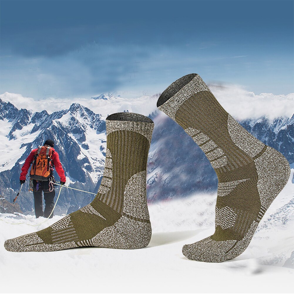 1 paar Sport Warme Mittel Rohr Bergsteigen Haus Dicke Winter Skifahren Socken draussen Snowboard Nicht Weiche Atmungsaktive