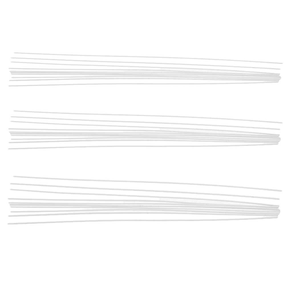 10Pcs 250mm Length ABS Round Plastic Rod Architectural Model Making Building DIY Model Material Rod Sticks Solid Rod