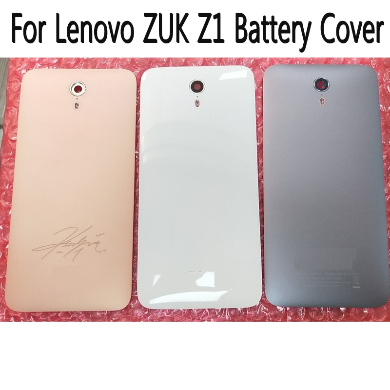 Voor Lenovo ZUK Z1 Z1221 Batterij Back Cover Deur Behuizing Reparatie Onderdelen Voor Lenovo ZUK Z1 Batterij Cover Met Lens en logo