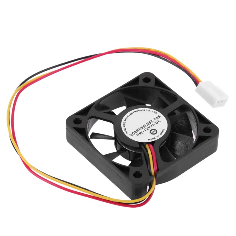 12v mini ventilateurs de refroidissement pour ordinateur - petits 50mm x 10mm dc sans balais 2- broches  /3 broches: 3- broches