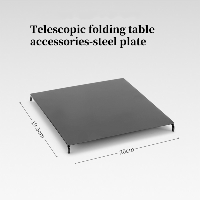 Outdoor telescopische campingtafel Opvouwbaar mini-kachelrek In hoogte verstelbare klaptafel Multifunctionele draagbare roostertafel: Rode wijn
