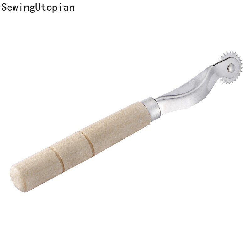 2MM Serrate Edge Pattern Tracer Tracing Wheel Tailor Stitch Marker Sewing Tool Kit Stitch Marker Tracing Wheel Sewing Tool