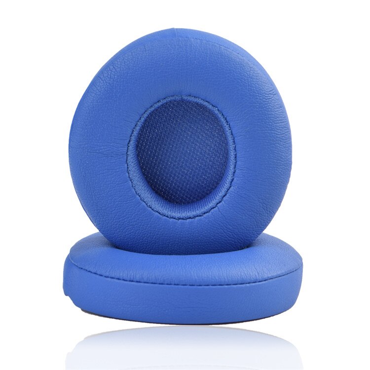 Originele Geheugen Spons Lederen Solo3 Oorkussens Cover Draadloze Hoofdtelefoon Vervanging Voor Beats Solo 2 2.0 3 3.0 Ear Pad: Light Bule