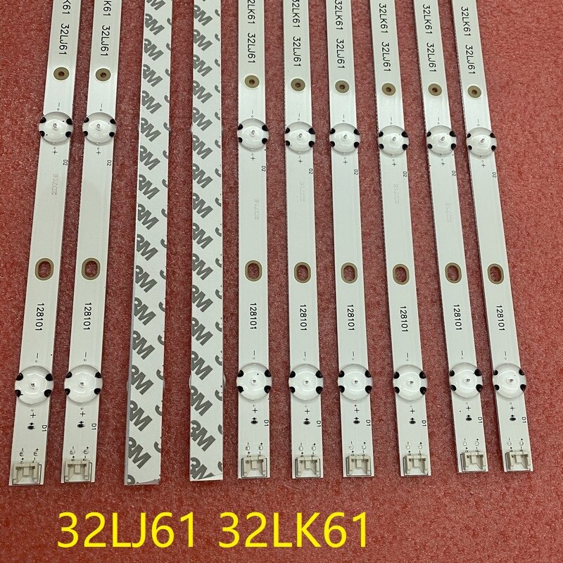 2pcs/set LED backlight strip For LG 32LJ610V 32LJ610V-ZD 32LJ610U LED ARRAY ASSY 32LJ61 EAV63673021