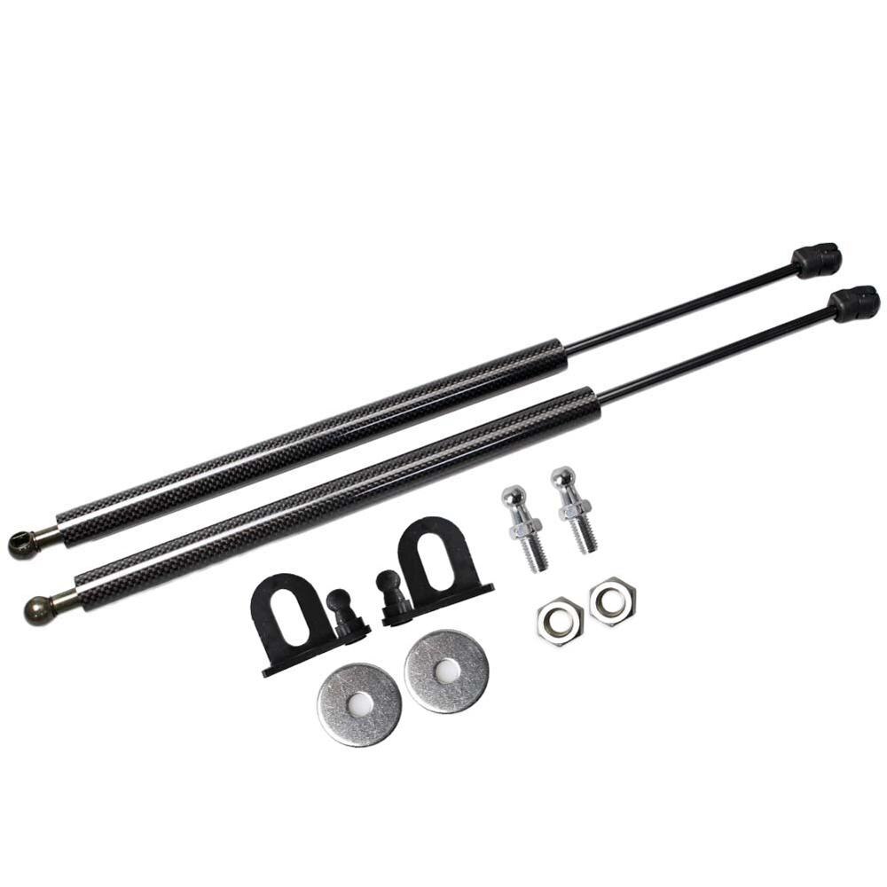 Voor Opel Astra K Voor Buick Verano Gs Hatchback Motorkap Bonnet Wijzigen Gasveren Lift Ondersteuning shock Demper Absorber: black carbon fiber