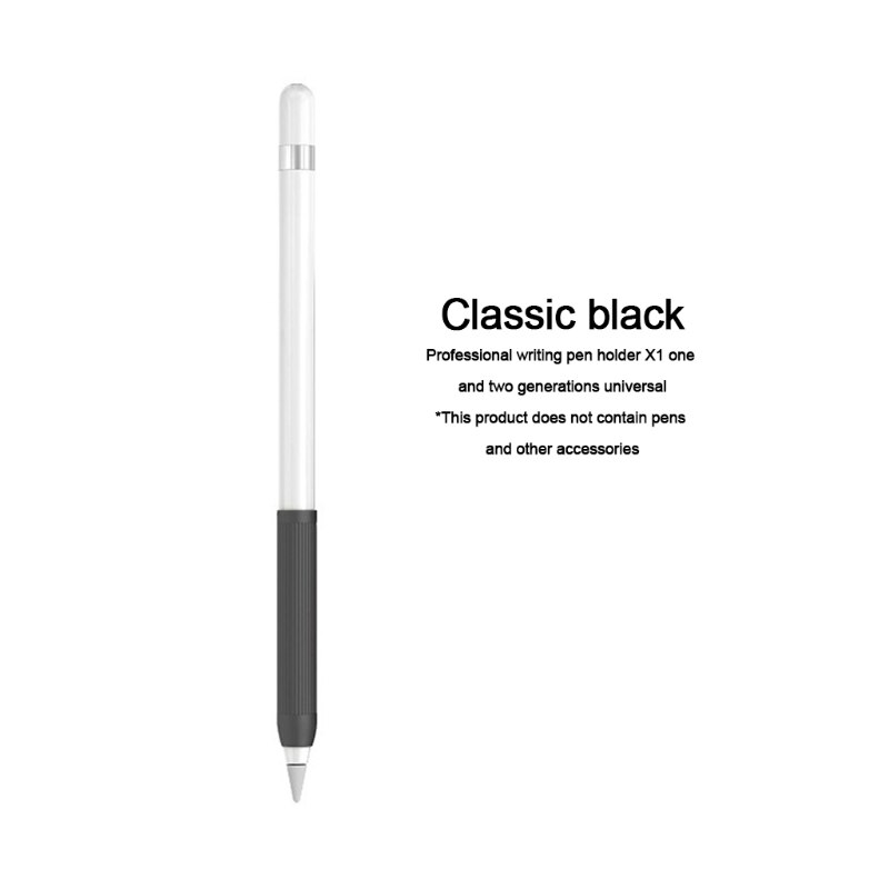 Manchon de stylo en Silicone, 1 ou 2 générations, antidérapant, muet, porte-stylo universel Ultra-fin, accessoires pour ordinateur portable