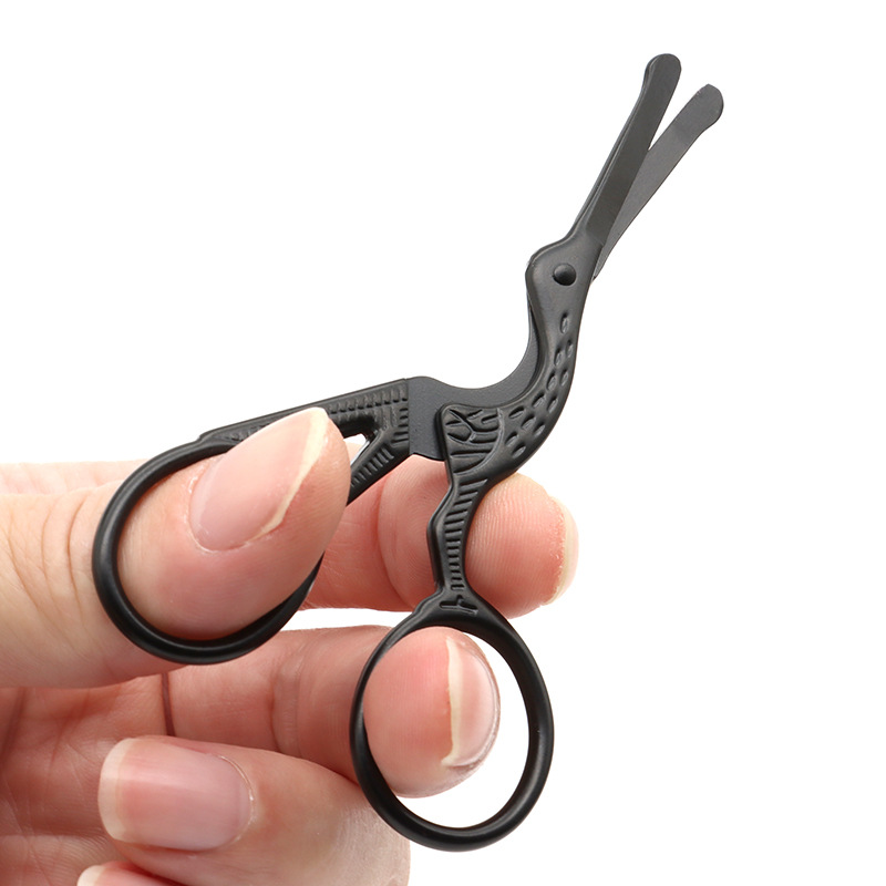 Zwarte Neus Haarschaar Rvs Ronde Hoofd Schoonheid Trimmer Neus Haar Trimmers Draagbare Ergonomie Neus Haar Snijder Gereedschap