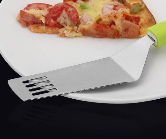 1pc kjøkkentilbehør rustfritt stål osteskiver ost smør fly kutter pizza spade ekx 169