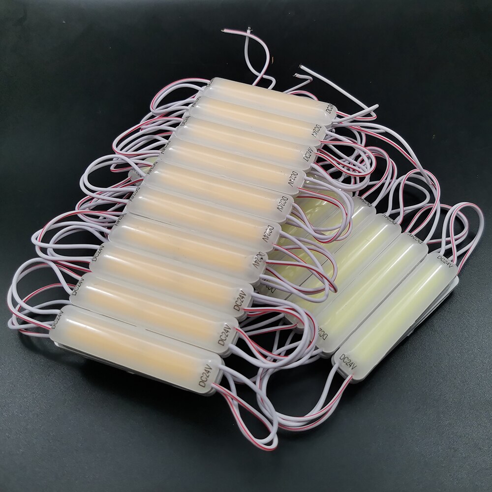20PCS 24V LED Module Light 9LEDs Super Bright IP67 Waterproof For LED Sign Backlight Advertise Lighting