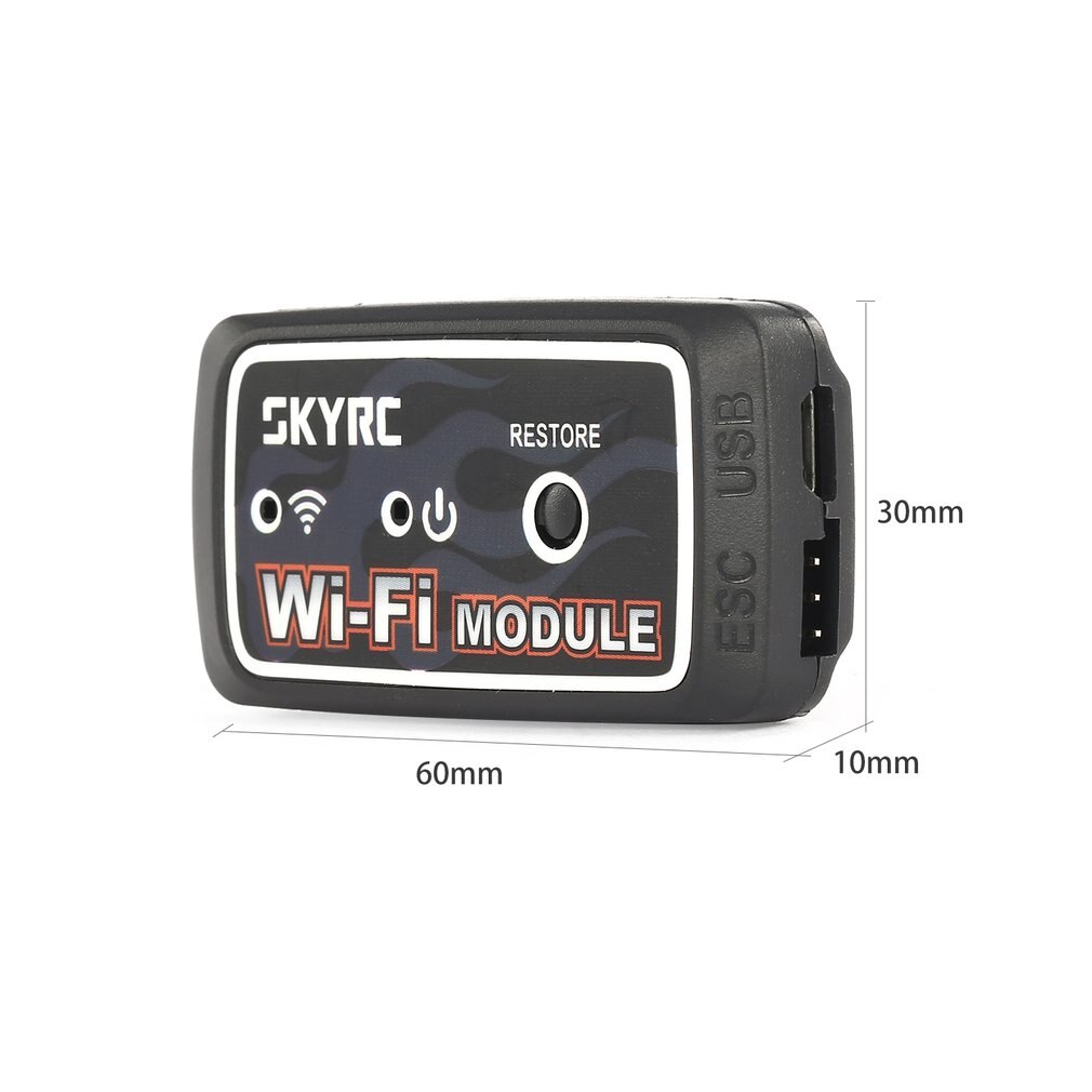 ! Module WiFi SKYRC SK-600075-01 Compatible avec l'esc d'origine et le chargeur Imax B6 Mini B6AC V2 pour les pièces de rechange RC modèle RC