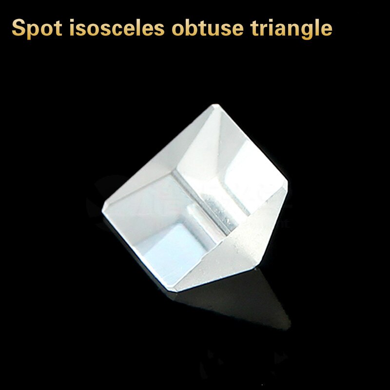 Spectral Optics Quartz Prism Spot Isosceles Obtuse Triangle Material UV dichroic glass