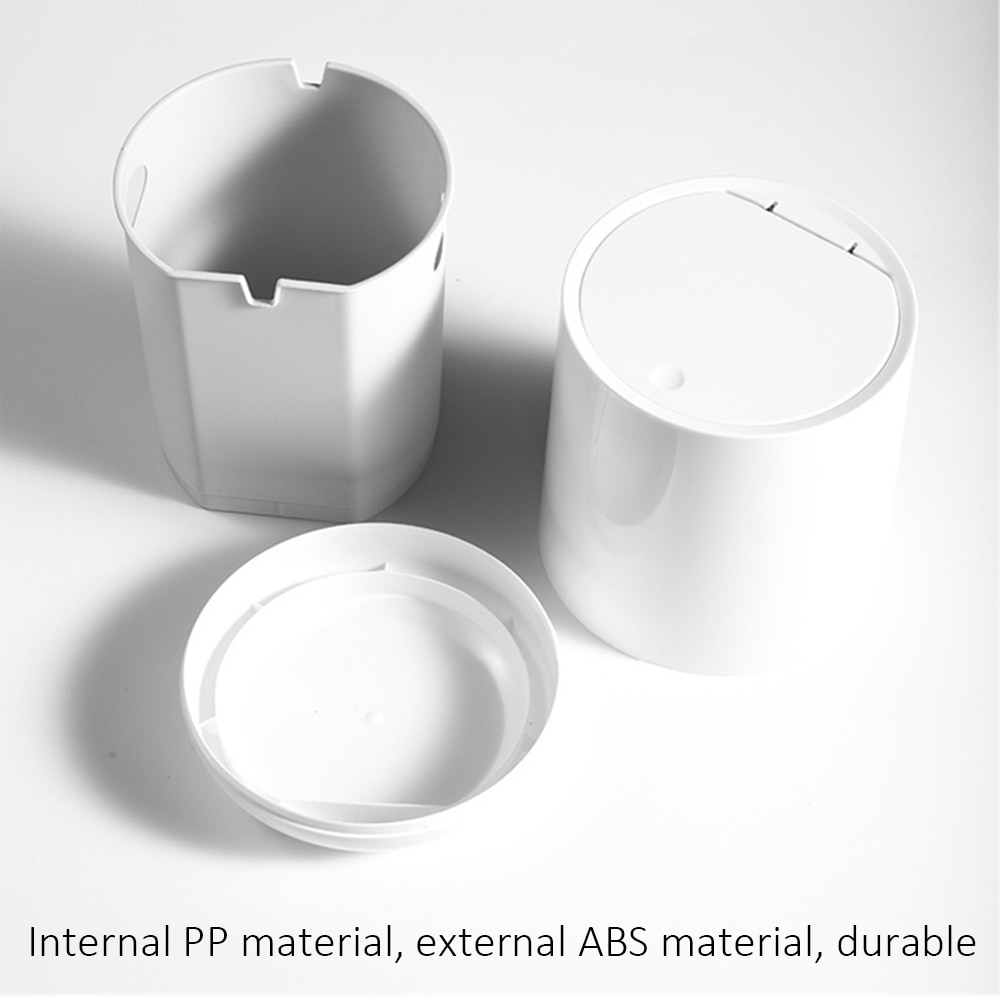 Praktisk skrivbord liten avfallskorg sopkorg hembord plast kontorsmaterial papperskorg soptunna diverse fatlåda
