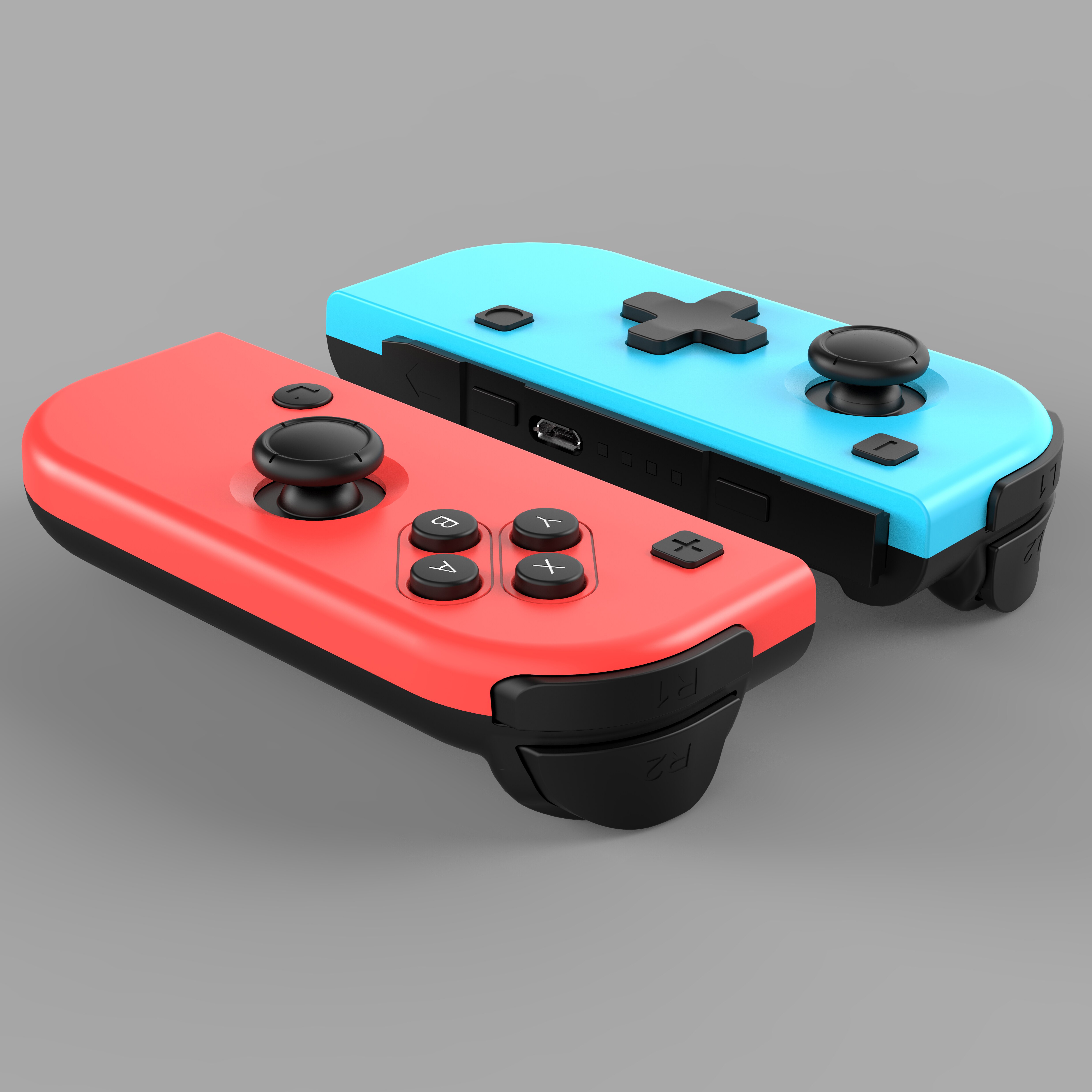 Mando inalámbrico Pro para consola Nintendo Switch NS, mando izquierdo y derecho con agarre