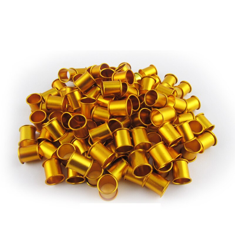 1000 pcs 8 mm Duif voet ringen Aluminium Ring Vogels identificatie gereedschap 5 kleuren Vogel gereedschap