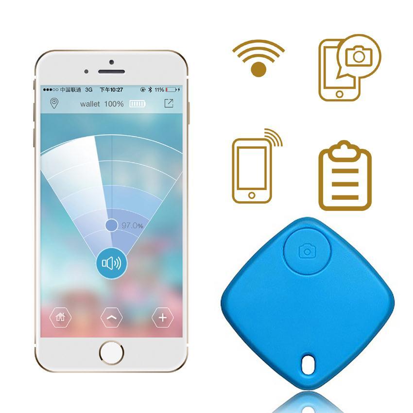 Sem fio bluetooth rastreador inteligente tag criança saco carteira pet key finder localizador gps 2 cor anti-perdido alarme lembrete