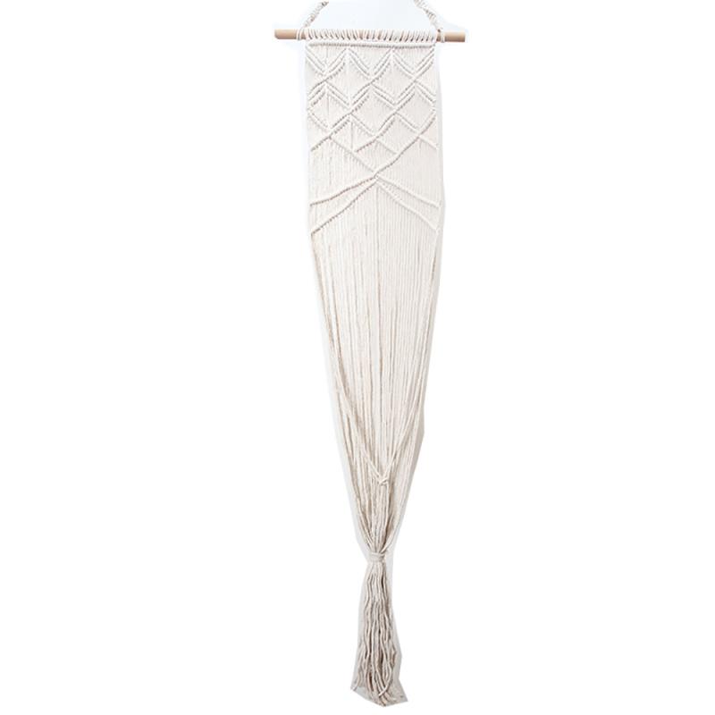 Handwoven Tapestry Wall Hanging Macrame Pet Cat Hammock Bed Swing Cage Cat Dog Bed HouseTassel Hanging Sleep Chair Seat Bed