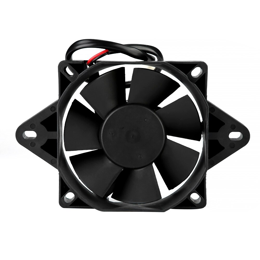 12v 80w elektrisk radiator intercooler motor radiator oliekøler slank køling pull push fan til universal: Default Title