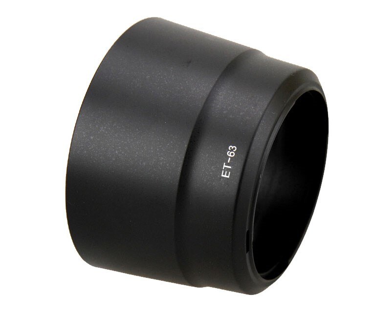ET-63 et63 pare-soleil 58mm accessoires de caméra réversibles pour Canon 750D 760D EF 55-250mm f4-5.6 est l'objectif STM