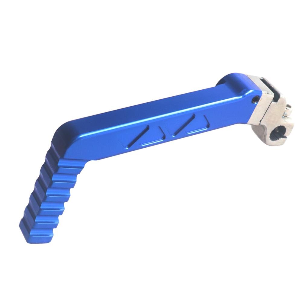 13mm CNC Forged Kick Start Starter Lever Pedal Blue For CRF BBR KLX TTR 50 70cc 110cc 125cc ZS YX LF Engine Dirt Pit Bike Parts: blue