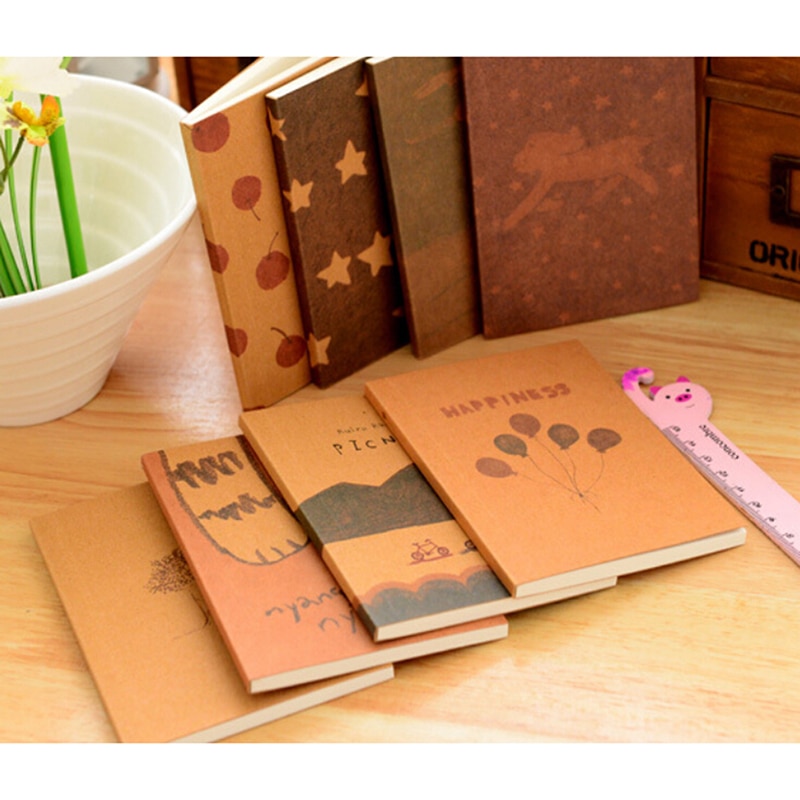 Retro Handmade Journal Memo Dream Notebook Paper Notepad Blank Pocket Diary