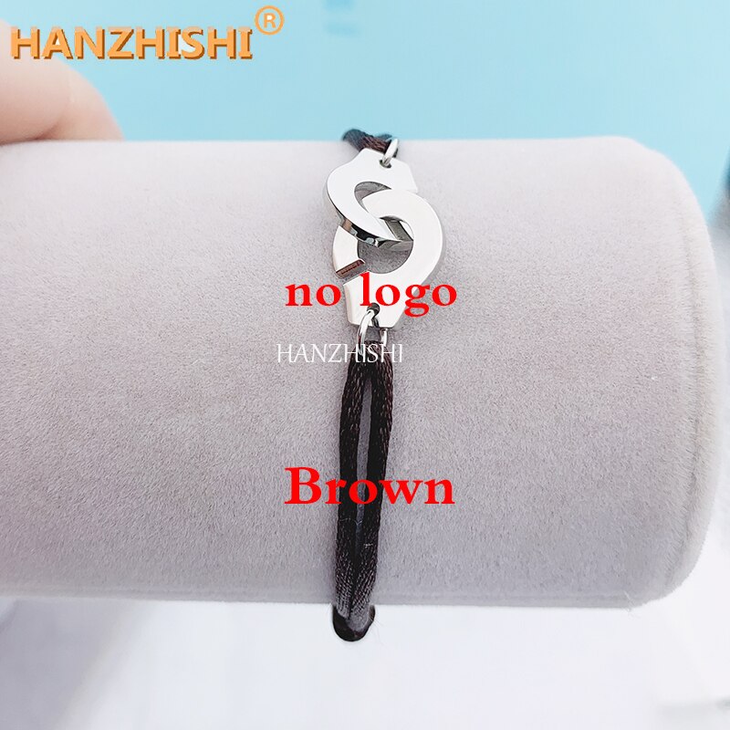 Stainless Steel Handcuff Bracelet For Women Men Adjustable Rope Bracelet Menottes Bijoux Corde Bracelet: 04TR-51