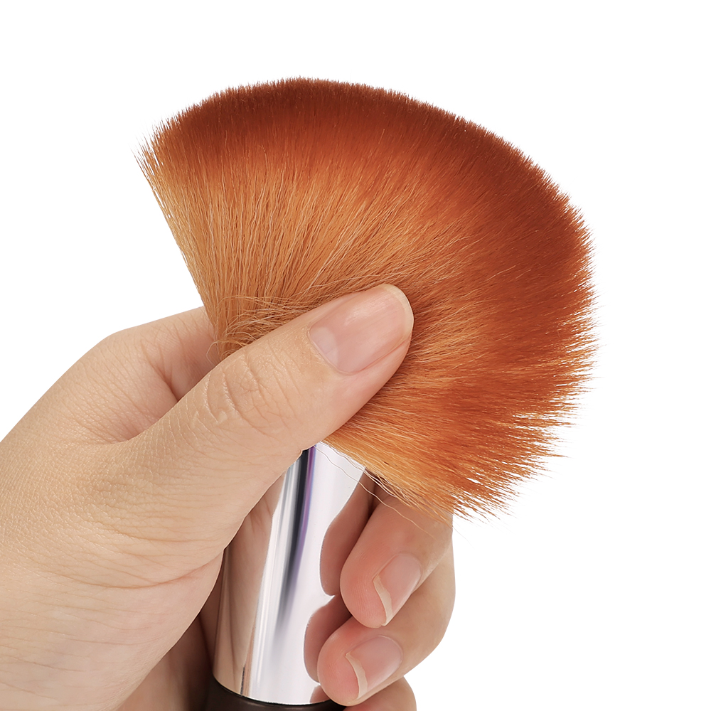 Cepillo suave de peluquería, herramienta de corte de pelo de limpieza especial para salón, cepillo de pelo para el hogar, cepillo de maquillaje para el pelo, cepillo plumero para el cuello