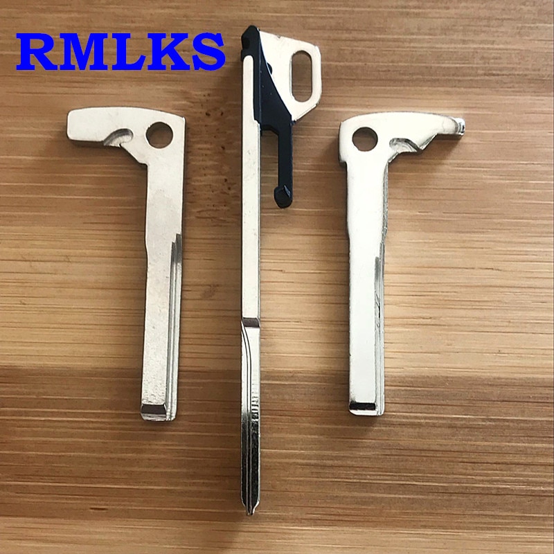 EMagTech 2x Smart Remote Key Blades HU100R – Blank Uncut Blades Compatible With BMW F & G Series (1-8 Series, X1-X5) – Emergency Key Replacement