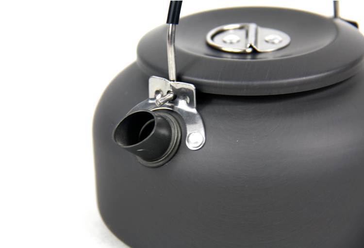 Utomhus vattenkokare camping kokkärl vattenkanna 1.4l 210g lätta cw -k03