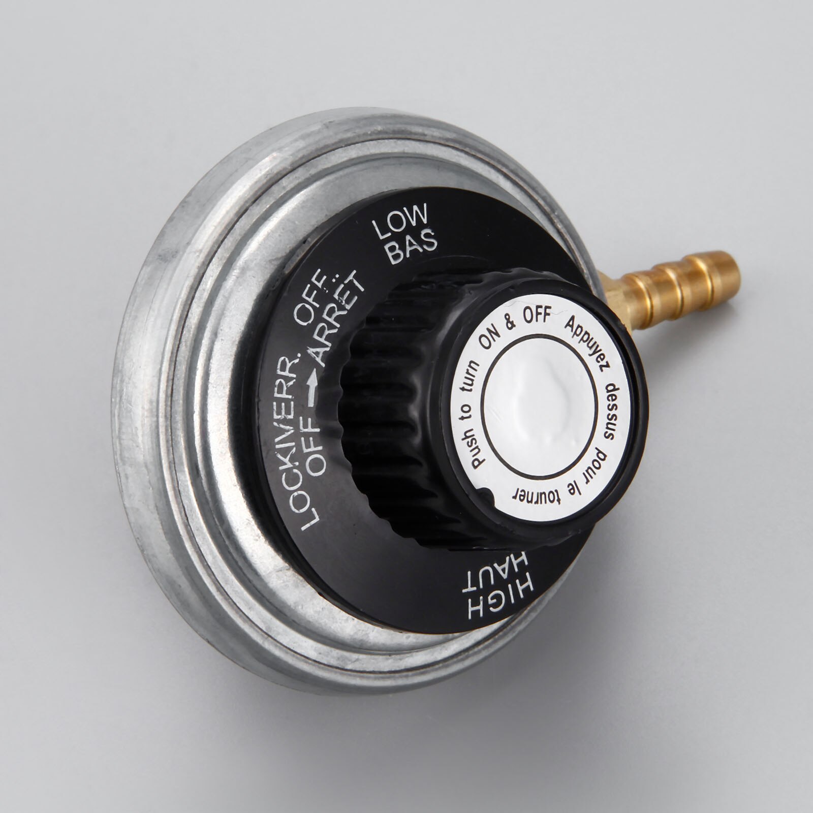 1PC Ropane Tank Low Pressure Gas Regulator With 1/4 Barb Connection 1-20 UNEF Inlet