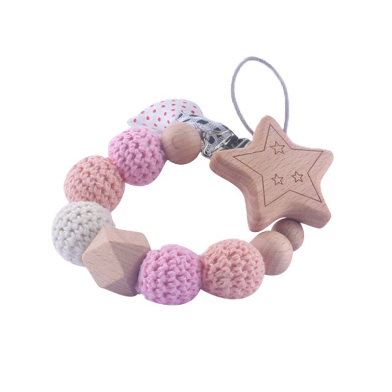 NewBaby Teether Bracelet Molar Stick Non Toxic Silicone Bite Stick Cute Animal Pattern Toy: C