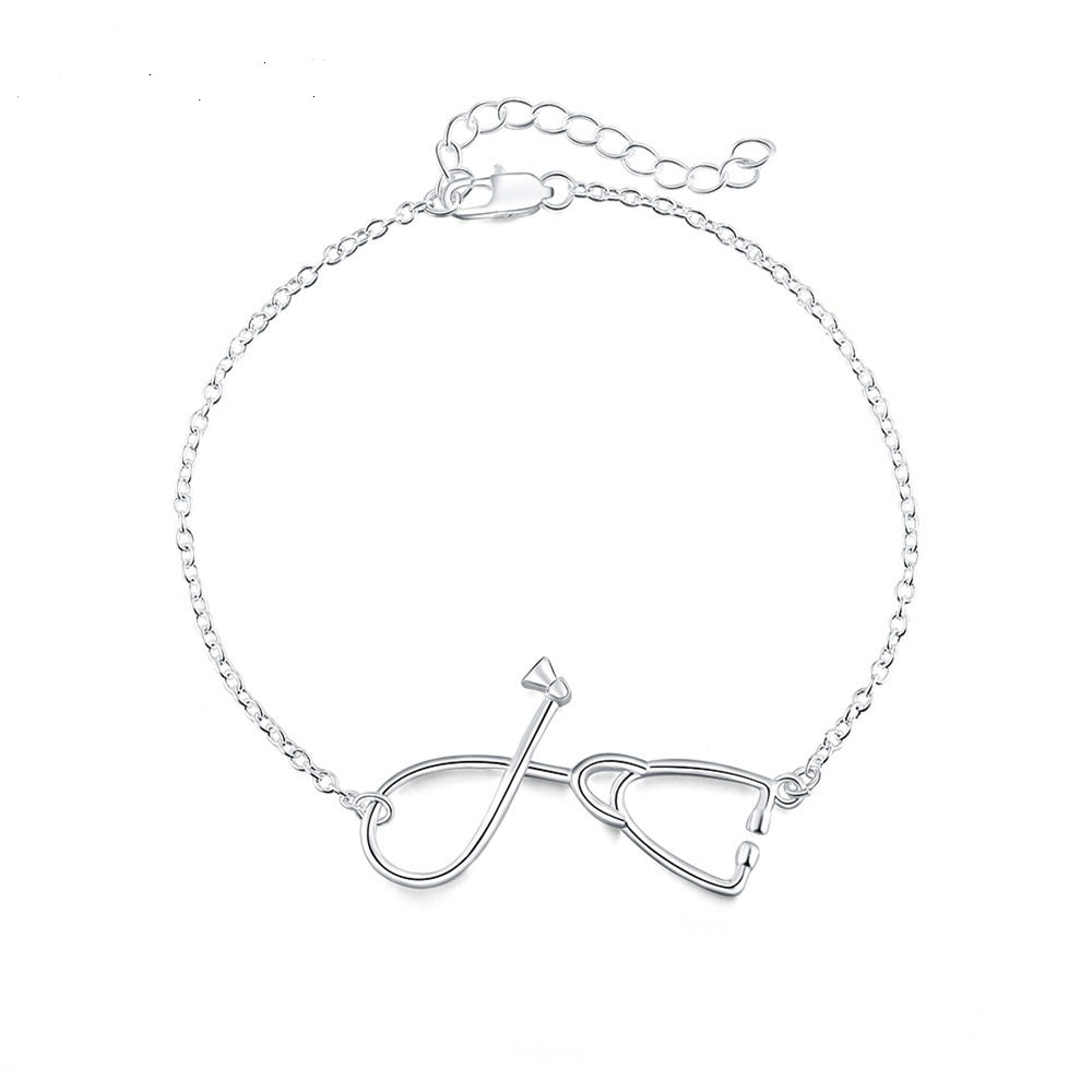 Exquisite 925 Sterling Silver Bracelet Ing Style Silver Bracelet For Woman 2 orders