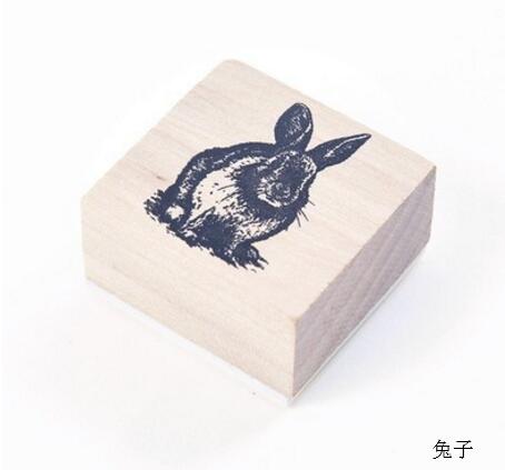 Sellos de sello de goma para álbum de fotos, sellos de madera para decoración de álbum de recortes, DIY, planta en el bosque, 1 ud.: 12