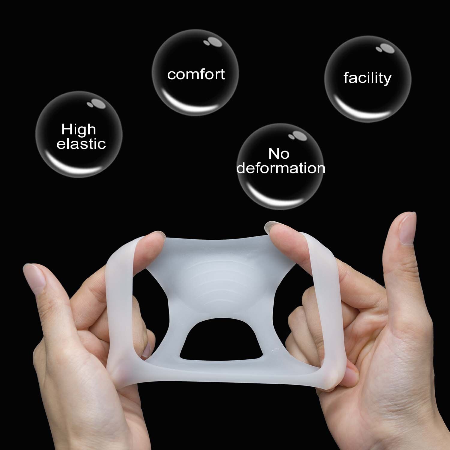 Sumifun 2 pièces o-type pied correcteur semelles tampons pas de chaussures antidérapantes pour hommes et femmes Silicone semelles orthopédiques soins des pieds