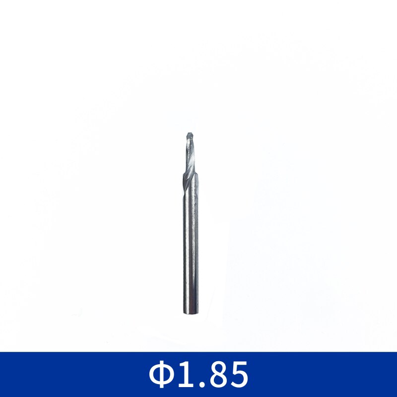 1pcs Dental Lab Tungsten Steel Carbide drill bur Use In Lab Pindex Pin Planter Aiguille: 1pcs- 1.85mm