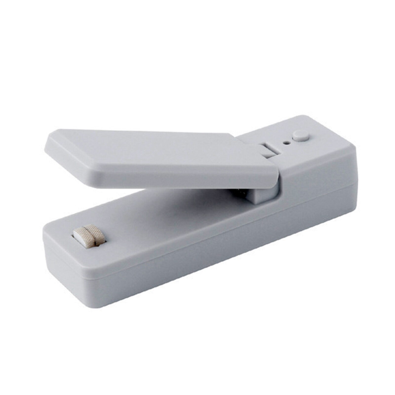 Mini Bag Sealer Portable Sealer Sealing Machine for Food Rechargeable Quick Heat Foodsaver Vacuum Sealer Seals for Snack Bag: gray