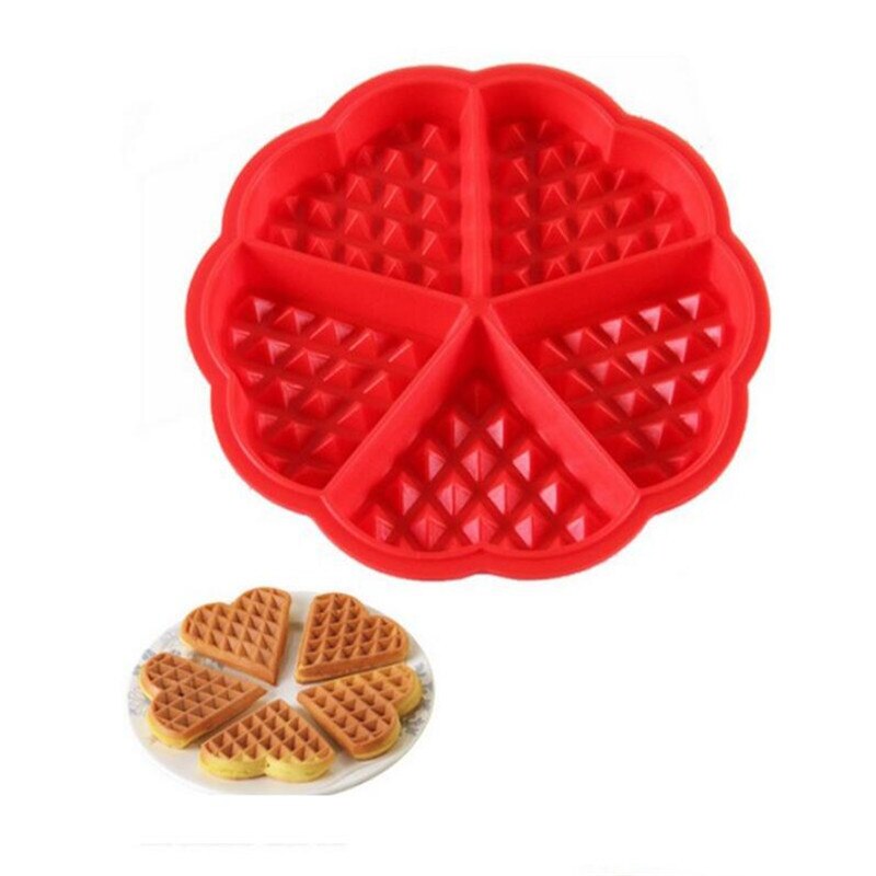 Silicone Baking Mold Waffle Mold Baking Tray Diy Module Kitchen Cooking Cake Making Tool Chocolate Mold Tray