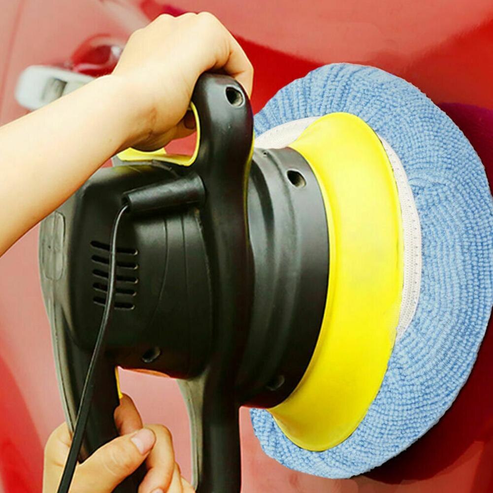 5pcs Multi Size Car Polishing Pads Microfiber Bonnet Buffing Polishing Pad Kit For Car Polisher Car Tool Accessories