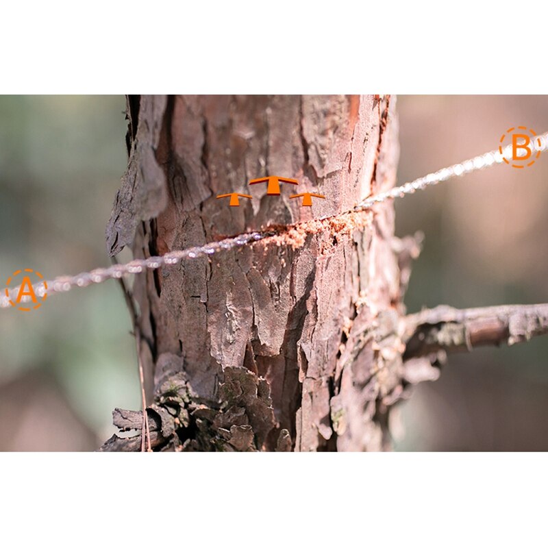 Outdoor Handgetekende Touw Zag 304 Roestvrij Staaldraad Saw Camping Levensreddende Houtbewerking Super Fijne Hand Saw draad 5M