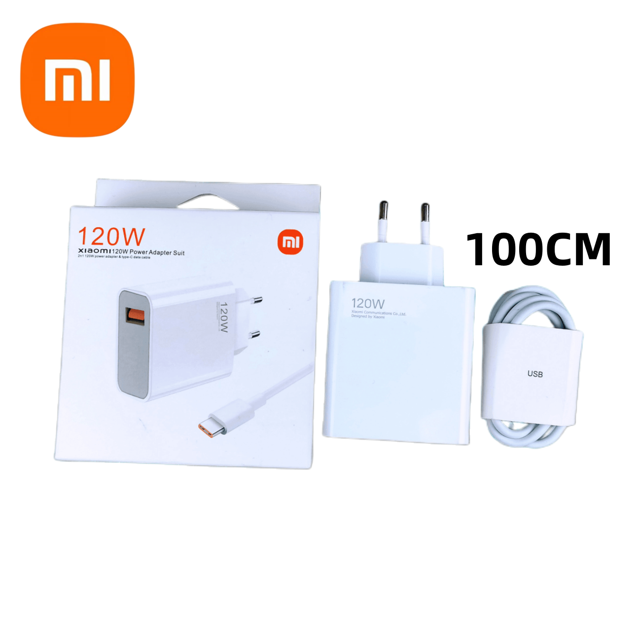 120w Original Xiaomi Charger Turbo Super Fast Charge EU Adapter Type C Cable For Mi 13t 12s Redmi Note 14 13 12 Pro Plus Phone: Default Title