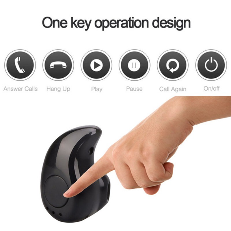 Wireless Earphone For iPhone SE 7 Plus 8 6S 6 5S 5 SE2020 13 Pro Max 12 Mini 11 XS Max XR X Earpiece Headphone Bluetooth4.2