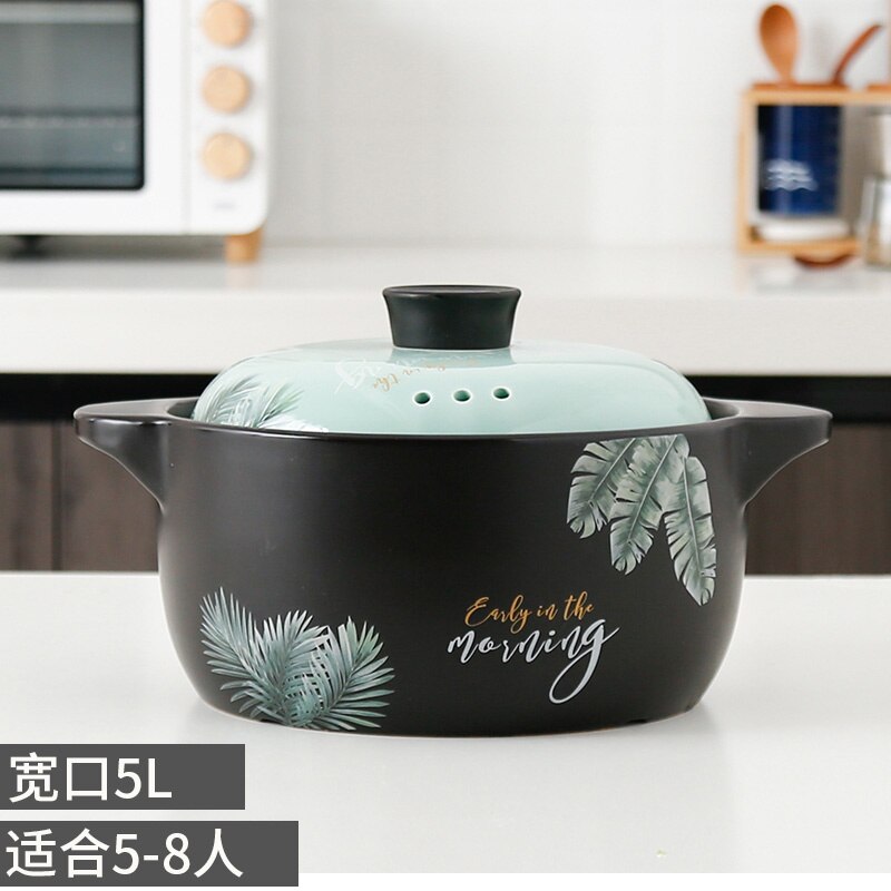 Ceramic casserole direct fired domestic soup health preserving pot cookware set pots and pans ceramic stew pot