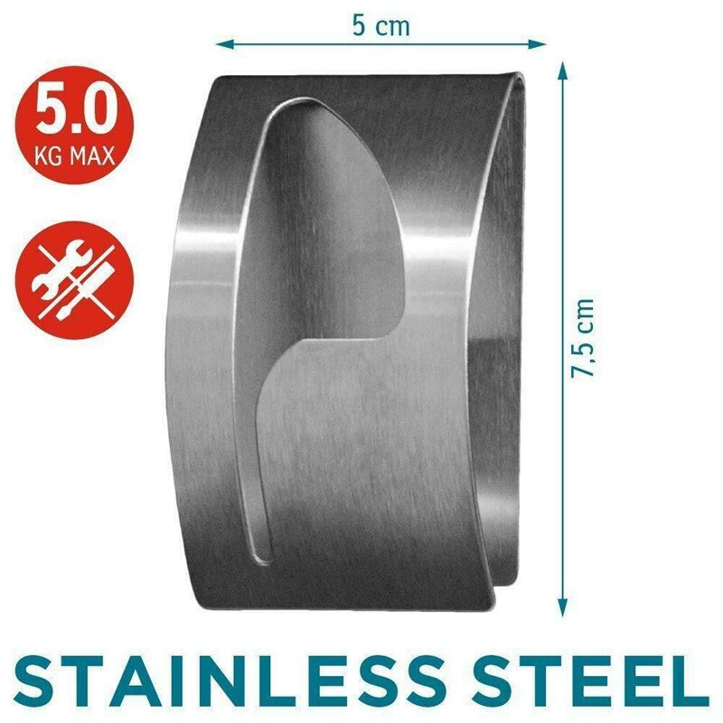 Zelfklevende zuignap douche handdoek badkamer keuken muur haak hanger houder