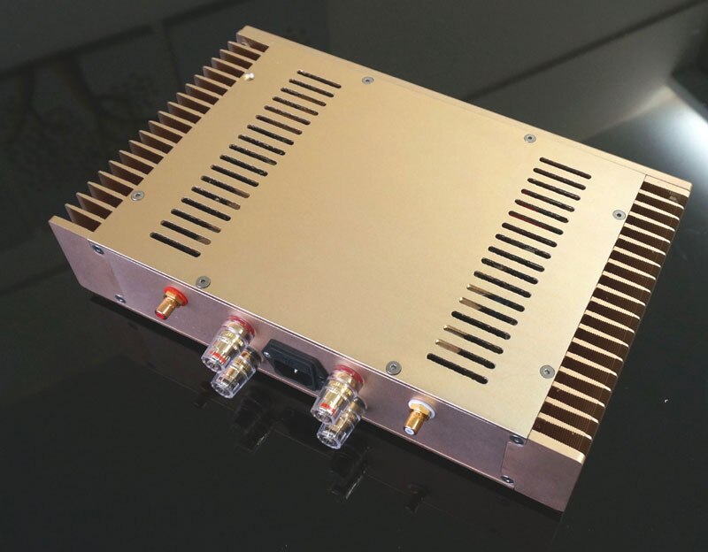 W całości z aluminium obudowa wzmacniacza mocy klasy A podwozie 1969 klasy A wzmacniacza mocy