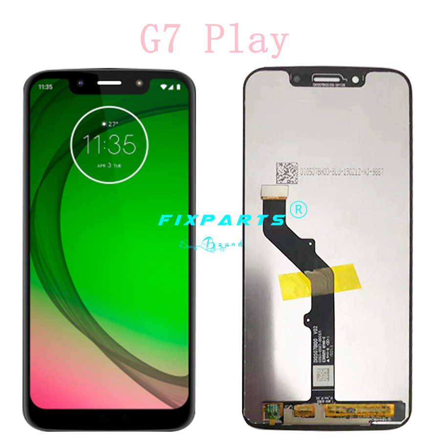 Original Für moto rola moto G7 XT1962 LCD G7 Spielen Anzeige berühren Bildschirm Sensor Tafel Digiziter Montage Neue Für moto g7 Energie LCD: G7 Play