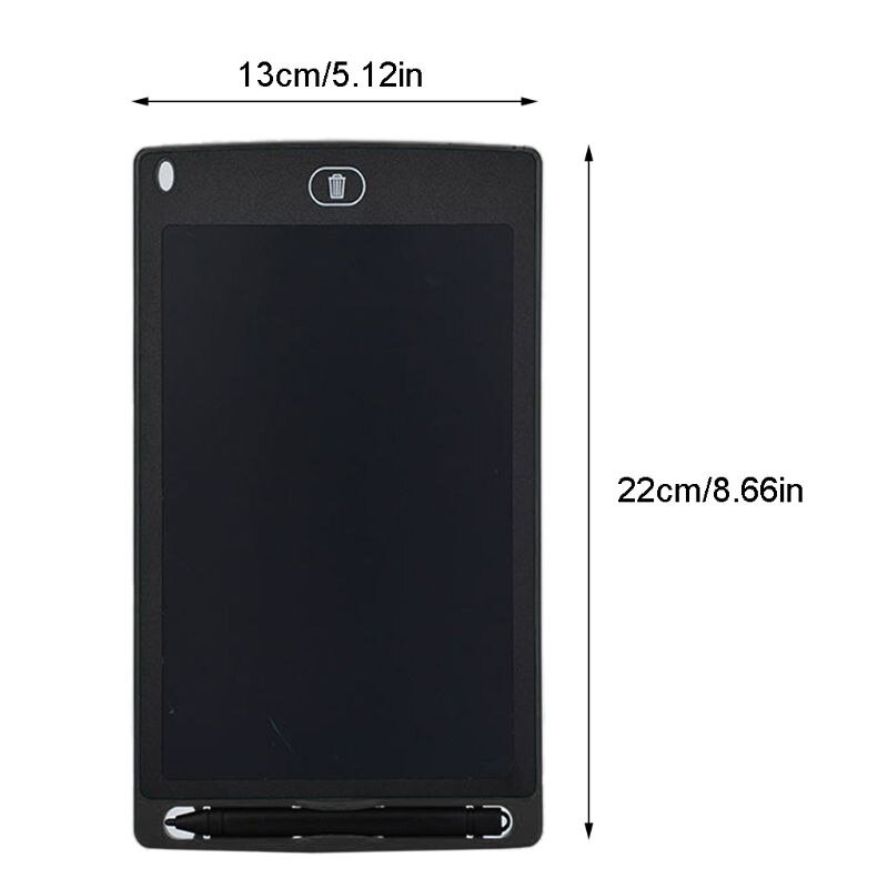 8.5''LCD Writing Tablet Pad eWriter Board Stylus Digital Children's Doodle Drawing Board Early Teaching Handwriting Board