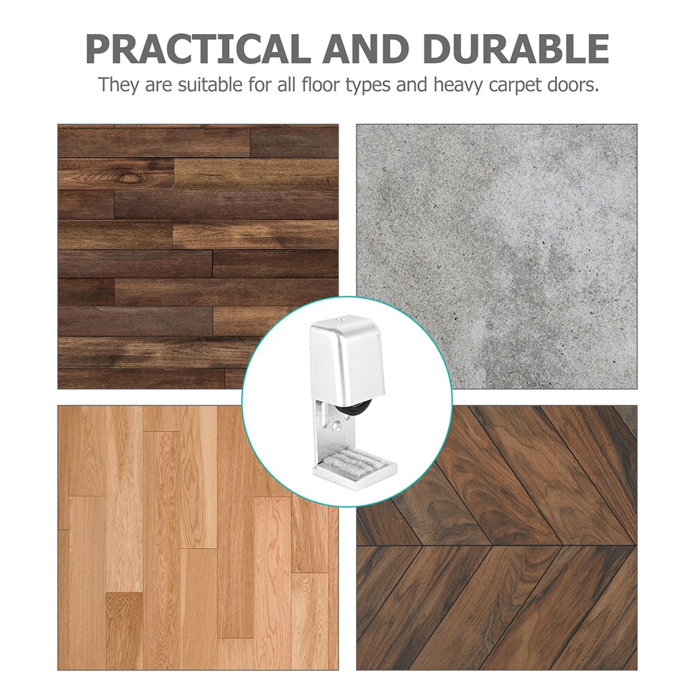 Adjustable Sliding Door Floor Guide Household Durable Barn Door Floor Guides