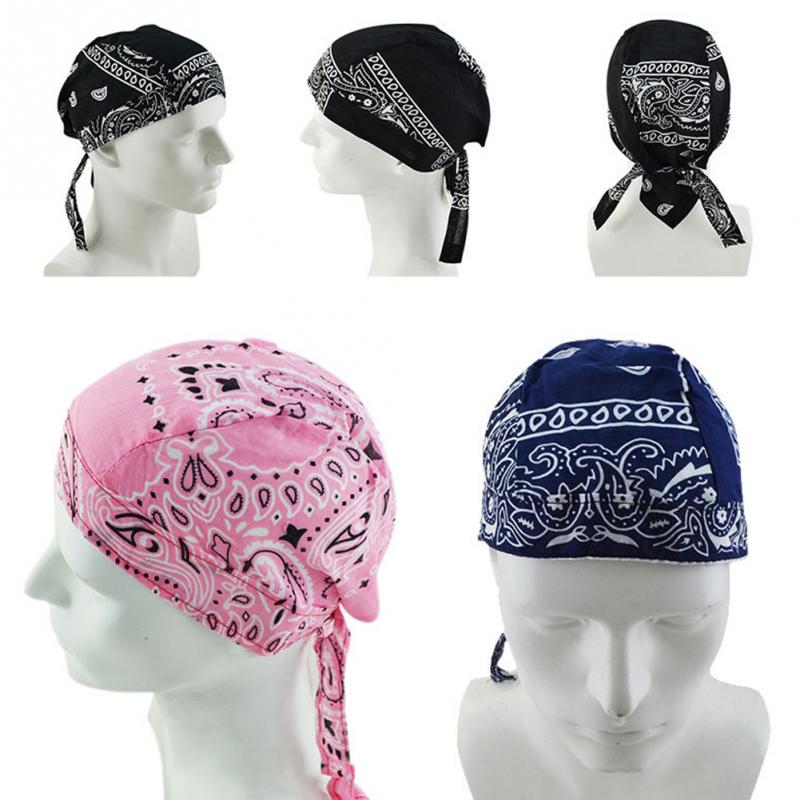 Sweatproof jazda na rowerze nosić Bandana zawinąć kobiety męska czaszka czapka Du szmata motocykl czapka kolarska Gorra Ciclismo #1120