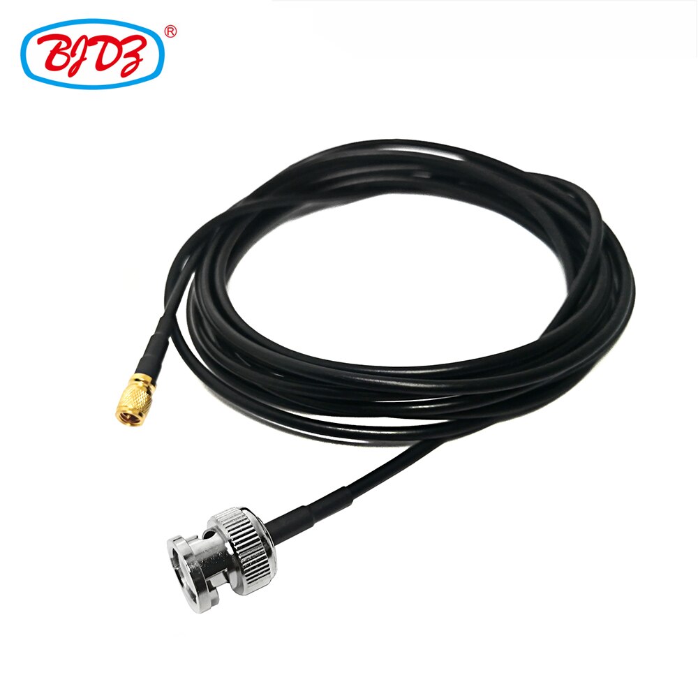 2 PCS 3 meters BNC Male to 10-32 Male Connector RG174 Pigtail Jumper Cable Assembly