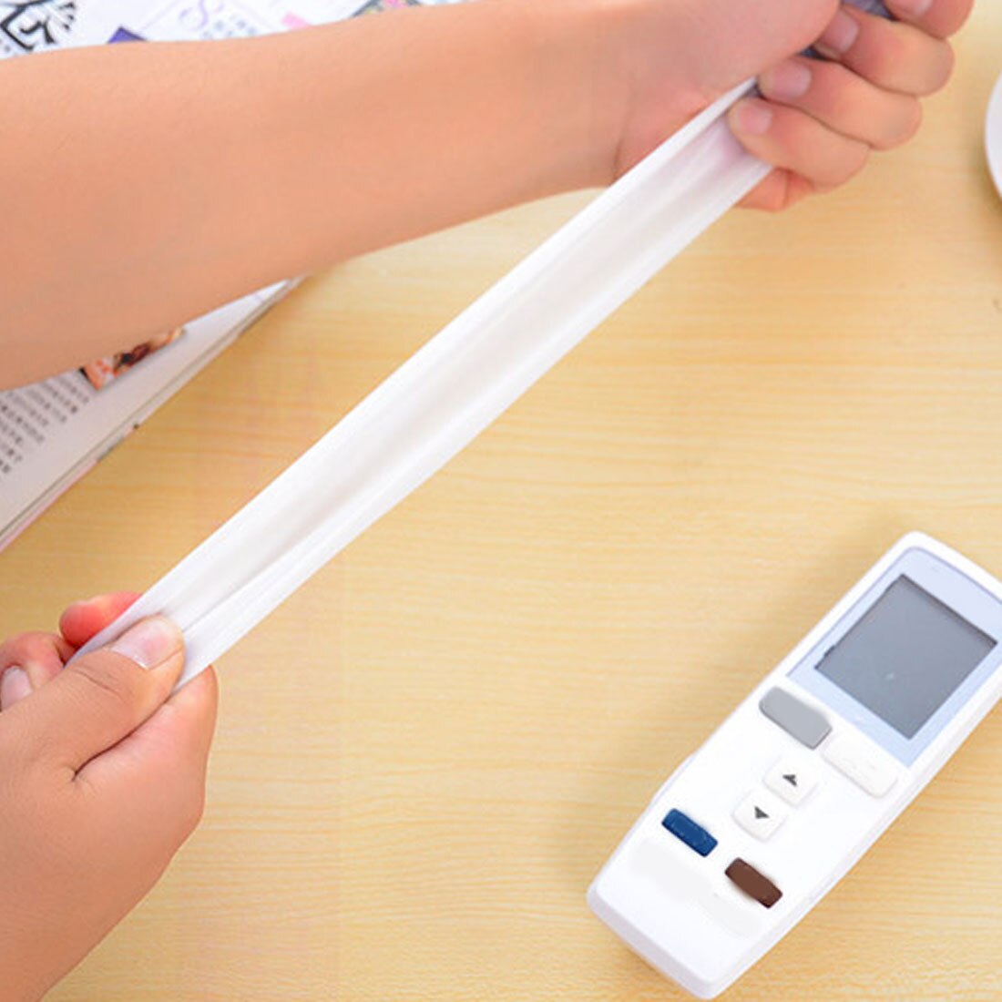 TV Transparent Remote Control Cover Dust Protect Protective Storage Bag Portable Silicone Air Condition Remote Control Case